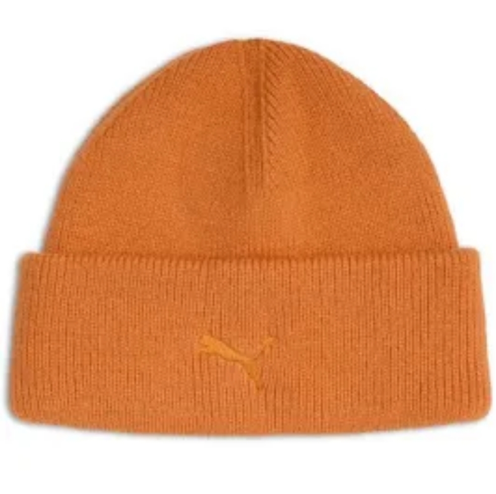 Puma Orange Knit Beanie